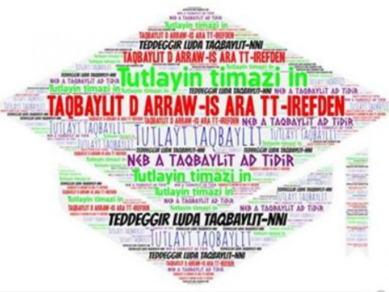 Taqbaylit d arraw-is kan ara tt-irefden