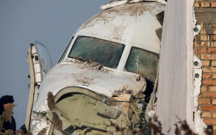 Accident d'avion au Kazakhstan