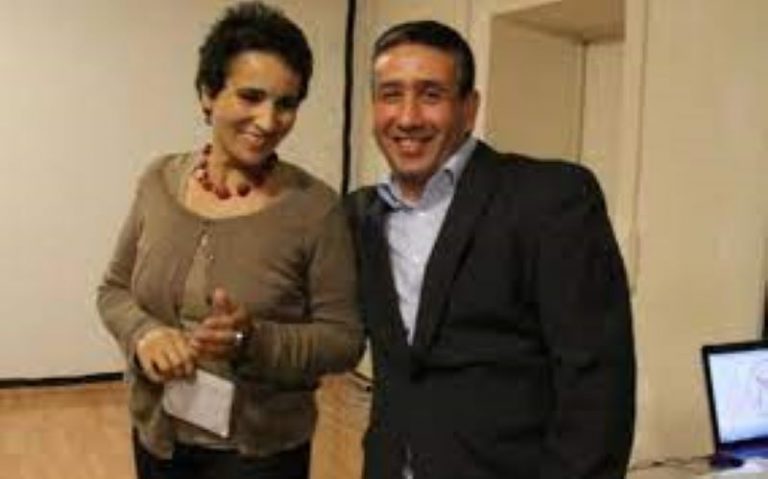 Lyazid Abid avec Djamila Amzal