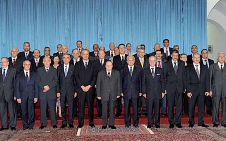 Gouvernement algerien 2014