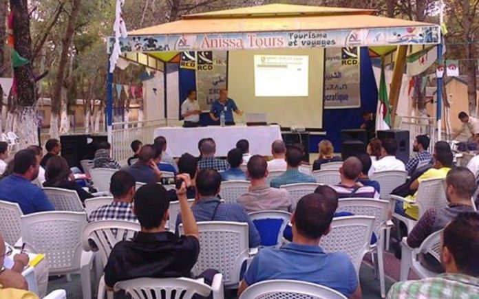 Université d'été du RCD à Souk el tenine, Bgayet