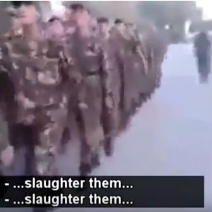 Haine du Juif dans l’armée algérienne « Tuez massacrez et retirez la peau des Juifs » voir la video