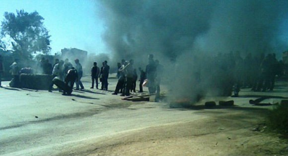 La RN 75 bloquée par les habitants de Merdj Ouamane