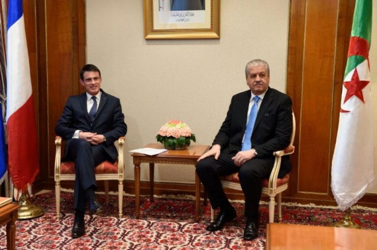 A. Sellal et M. Valls à Alger avril 2016