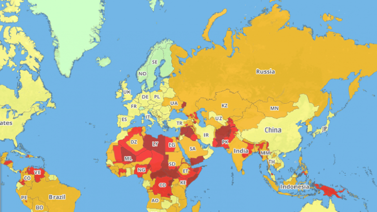 Selon le cabinet anglais Control Risks  L’Algérie dans la catégorie des « pays à haut risque »