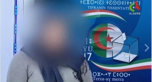 Des candidates aux élections legislatives sans visages à la télévision algérienne