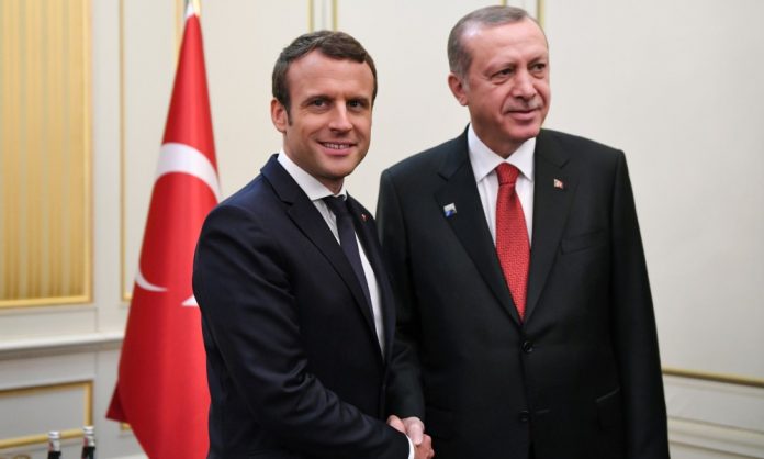 Erdogan et Macron