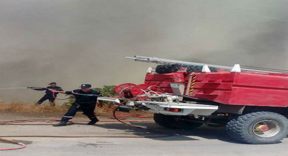 Incendie à Ath maouche