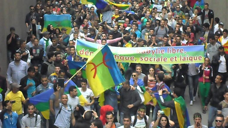 Manif en Kabylie