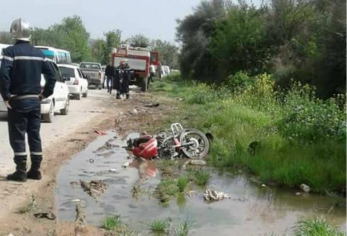 Motocycliste mort à Merdj Ouamane Amizour
