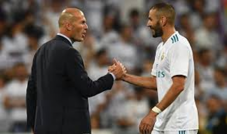 Benzema et Zidane