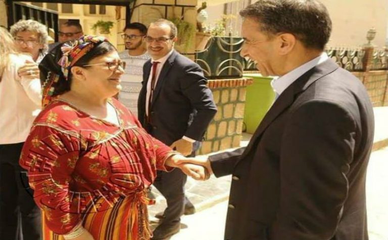 Ali Haddad et Malika Matoub