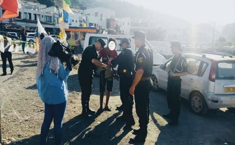 Controle sur les plages
