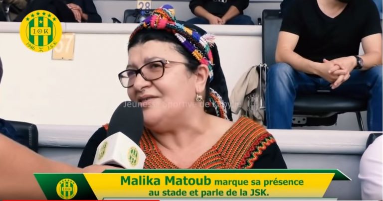 Malika Matoub au Stade