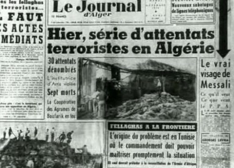 1ere novembre 1954