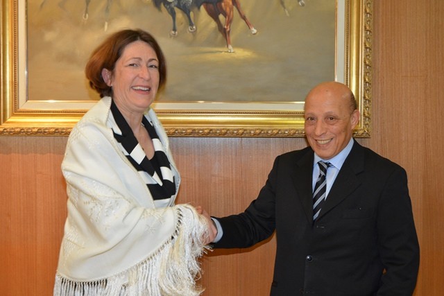 L'Ambassadrice, Mme Willemijn Van Haaften, des Pays-bas à Alger
