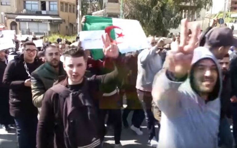 Marche anti bouteflika à Tizi Ouzou