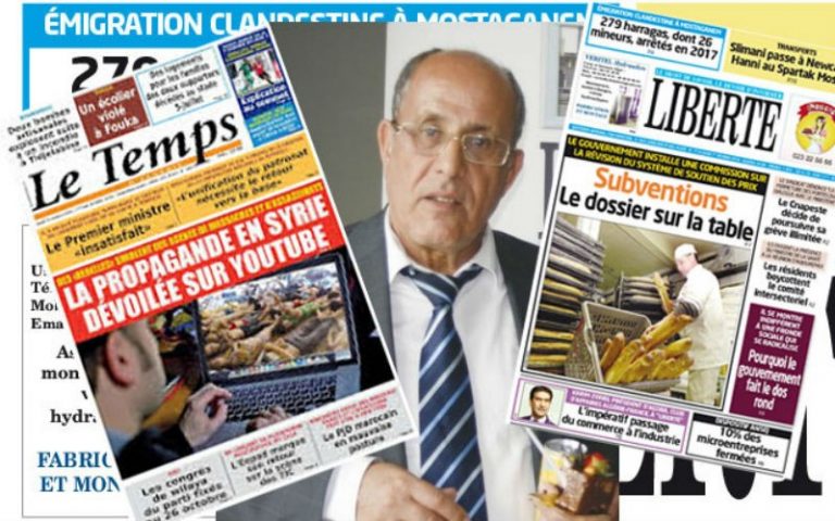 Le Temps, journal d'Ali Haddad