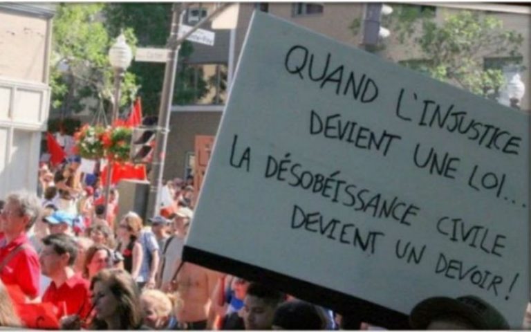 désobéissance civile