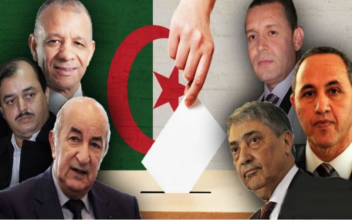 Candidats aux élections présidentielles algériennes du 12 décembre 2019