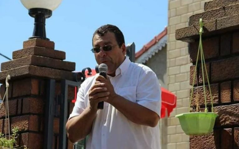 Le maire de Bouzguène Rachid Oudali