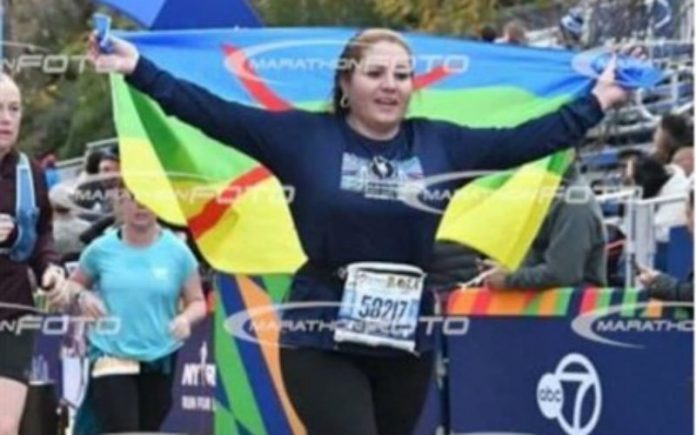 Roza Fedila au marathon de New York 2019