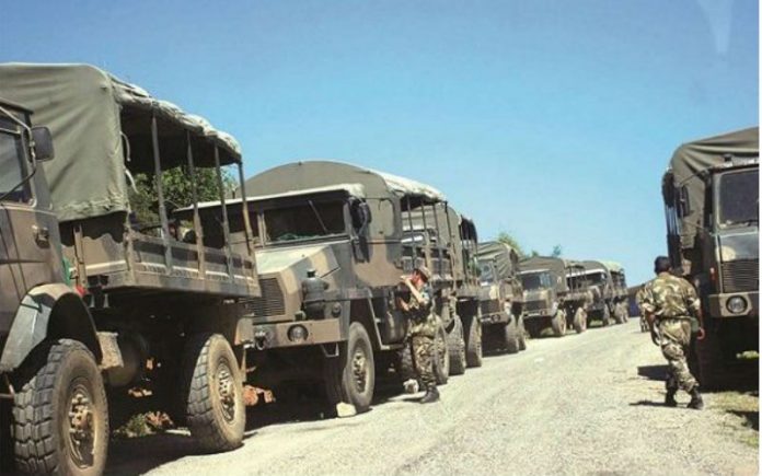 Convois militaires algériens en Kabylie