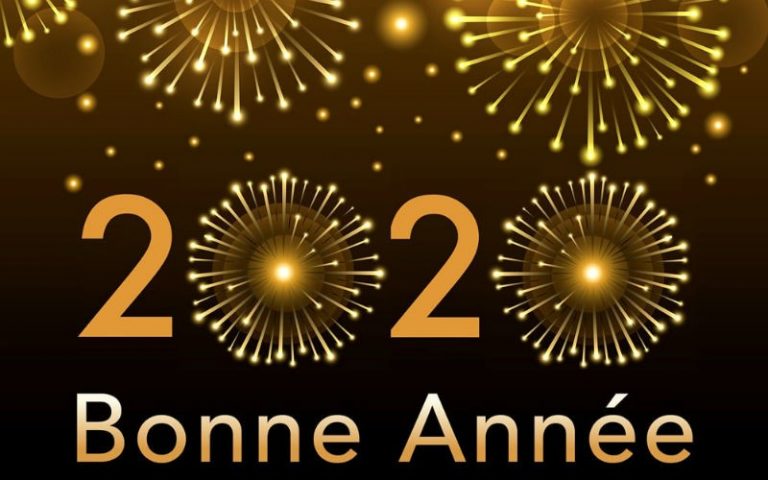 bonne annee 2020