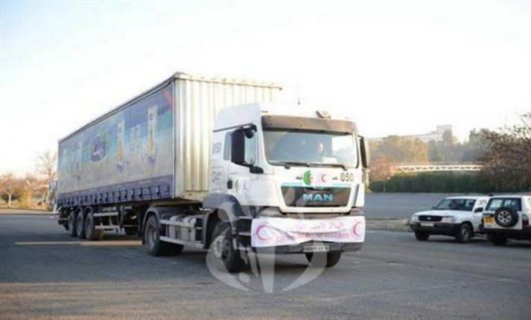 Camion de gros tonnage du CRA