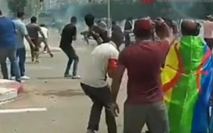 Affrontement entre les Kabyles et la police coloniale algérienne, Bgayet, le 20 juin 2020