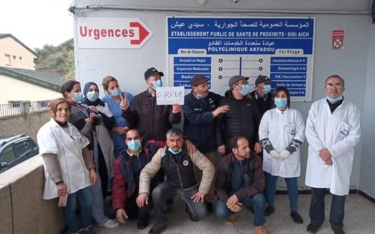 Gève de trois jours des anesthésistes de Bgayet