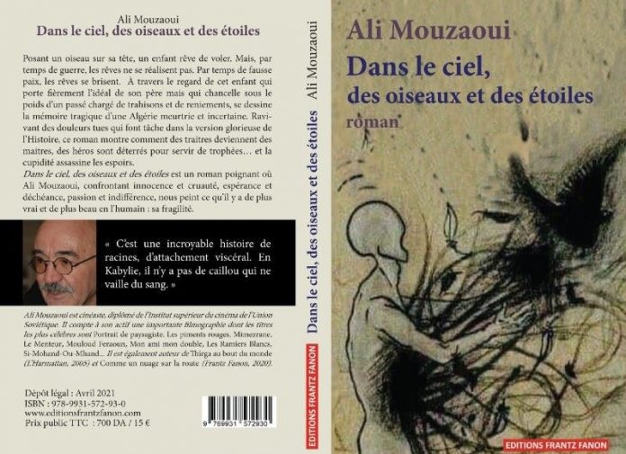 Dans le ciel, des oiseaux et des étoiles, roman d'Ali Mouzaoui