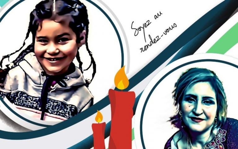 Marche blanche en hommage à Rahima et sa mère