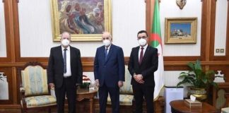Rencontre FFS avec le président Tebboune au palais d'El Mouradia