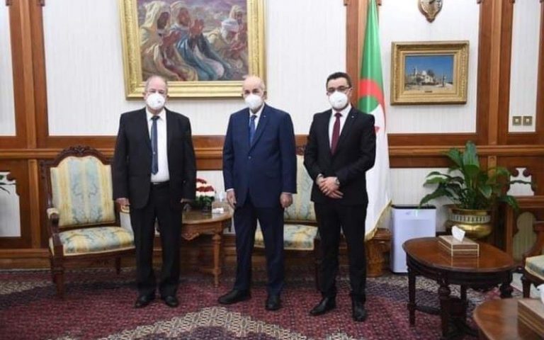 Rencontre FFS avec le président Tebboune au palais d'El Mouradia