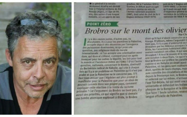 Le chroniqueur Chawki Amari