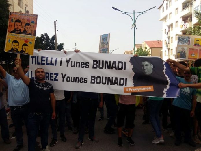 Marche pour la libération du militant indépendantiste Younes Bounadi et de tous les détenus d’opinion