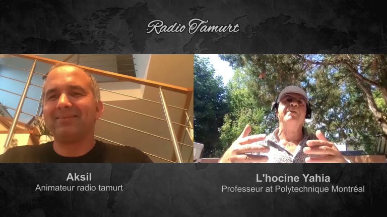 Lhocine Yahia sur Tamurt TV, le 20 juin 2021