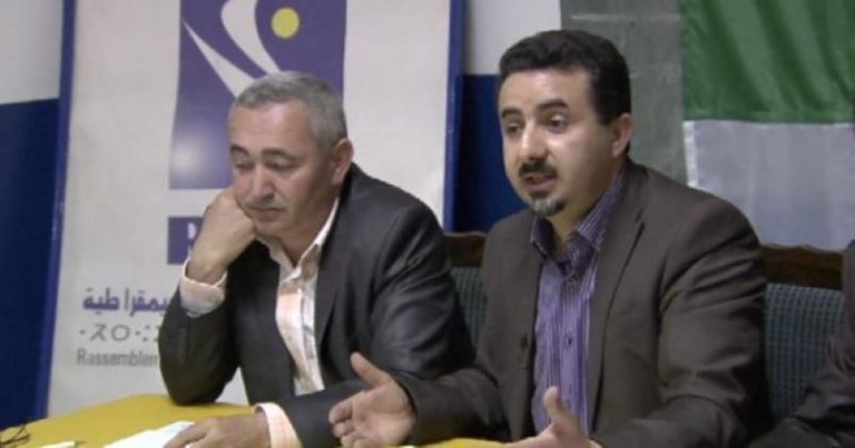 Atmane Mazouz avec H. Saheb