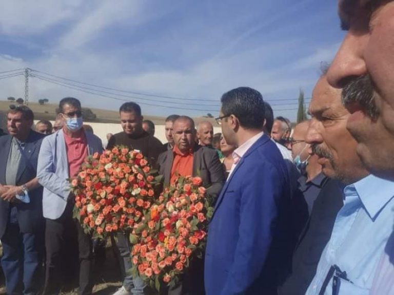 L'hommage à Rabah Aissat à Ain Zaouia
