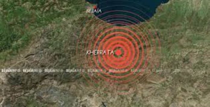 Secousse sismique à Kherrata