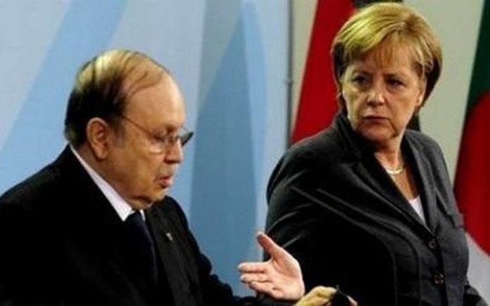 Angela Merkel et A. Bouteflika