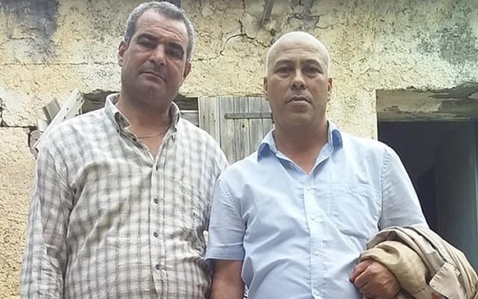 Muh-Said Belkacemi et Hocine Azem, cadres de l'URK