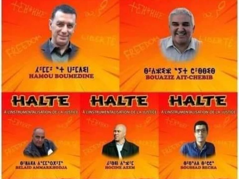 Détenus politiques kabyles