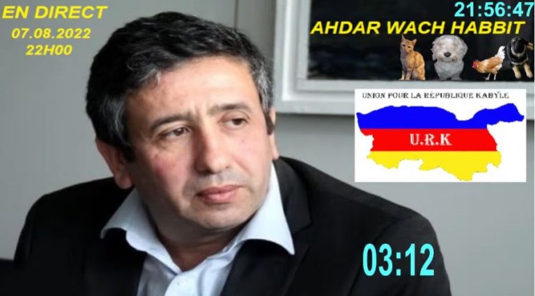 Lyazid Abid sur Ahdar wach habbit, le 07 08 2022