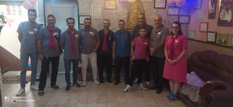 Equipe de l'association Tudert d'Amizour