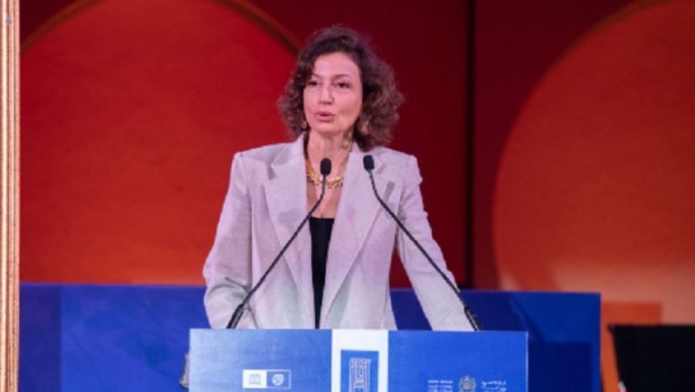 Audrey Azoulay L'unesco appelle les pays à mettre en oeuvre une éducation basée sur la langue maternelle