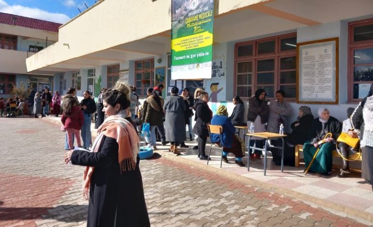 Caravane médicale au village Taslent