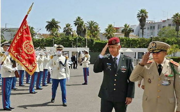 Le général israelien Kochavi reçu par Abdellatif Loudiyi, ministre délégué chargé de la Défense du Maroc