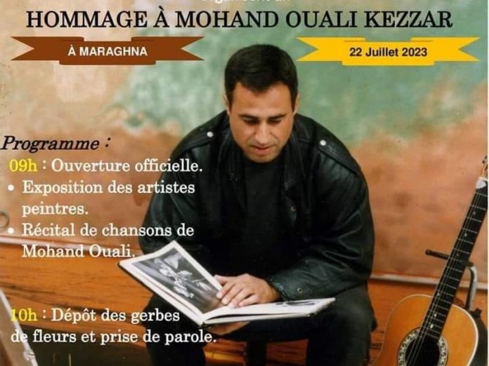 Hommage à Mohand Ouali Kezzar